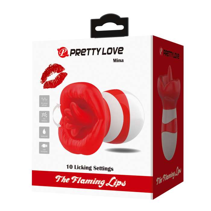 Кліторальний стимулятор - Pretty Love Mina The Flaming Lips Red