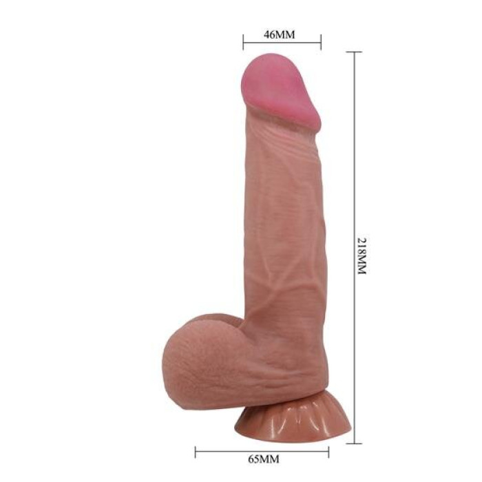 Фалоімітатор - Pretty Love Sliding Skin 8.5" Latin