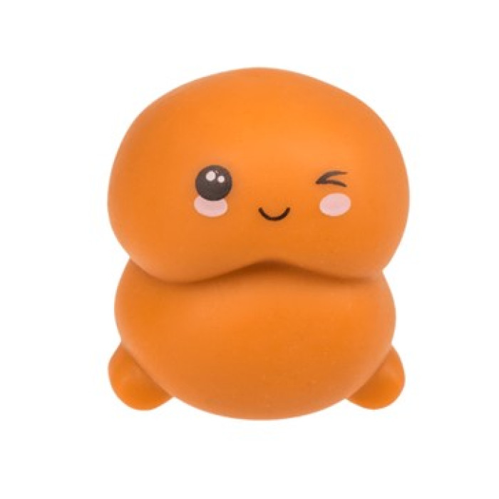 Антистрес Stretchy Penis Huggable Orange, 7 см