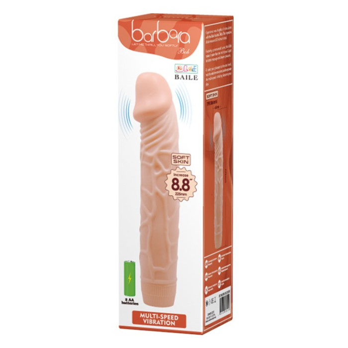 Вібратор - Barbara Bob Vibrator 8,8" Flesh