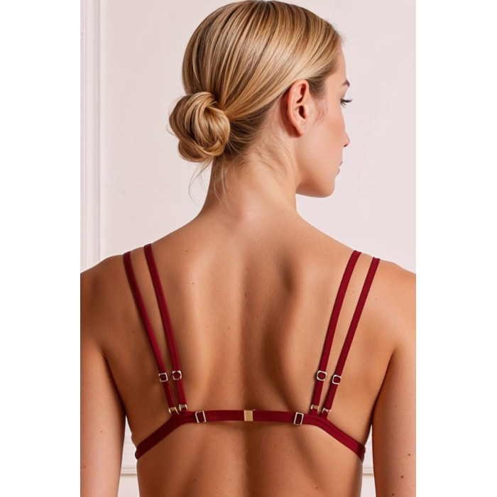 Комплект Passion BELISSANA SET burgundy S