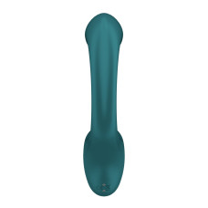 Вагінально-кліторальний вібратор Satisfyer G for Goddess 2 Bottle Green, 2 мотори