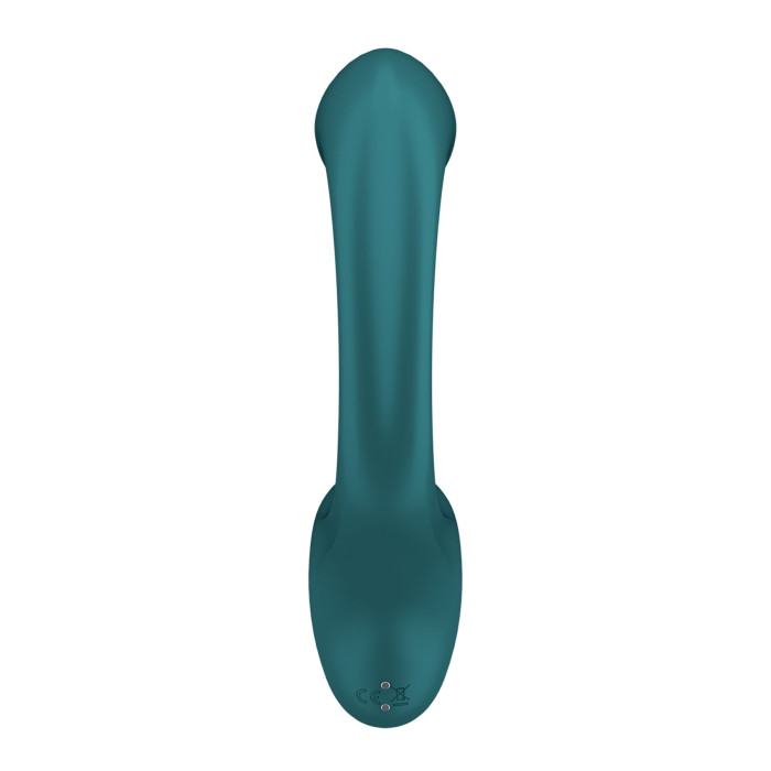 Вагінально-кліторальний вібратор Satisfyer G for Goddess 2 Bottle Green, 2 мотори