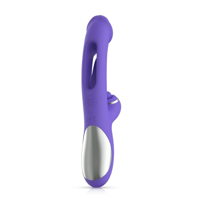 Вібратор-кролик із вагінальним відростком Good Vibes Only – Tess Rabbit Vibrator with G-Spot Stimulator