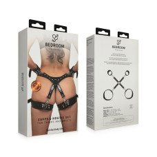 Фіксатори Bedroom Fantasies Cuffs & Hogtie Set