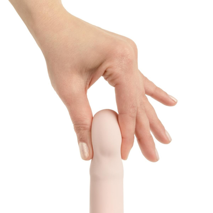 Вібратор-кролик із пульсацією Good Vibes Only – SHAI Thrusting Vibrator Soft Silicone – Pink, 3 мотори