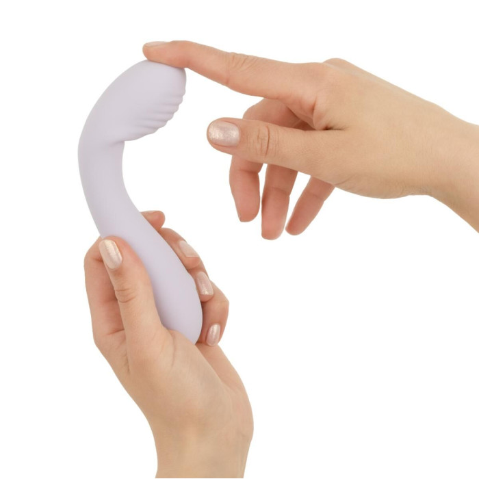 Вібратор точки G Good Vibes Only – SOFI G-Spot Vibrator Soft Silicone – Purple, гнучкий, 10 режимів