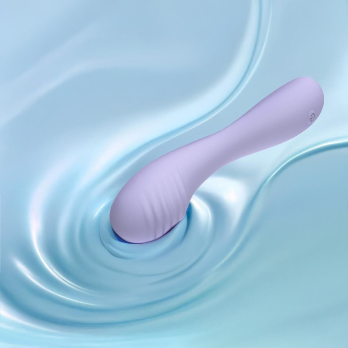 Вібратор точки G Good Vibes Only – SOFI G-Spot Vibrator Soft Silicone – Purple, гнучкий, 10 режимів