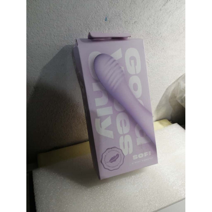 Вібратор Good Vibes Only - SOFI G-Spot Vibrator Soft Silicone - Purple (м'ята упаковка!!!)