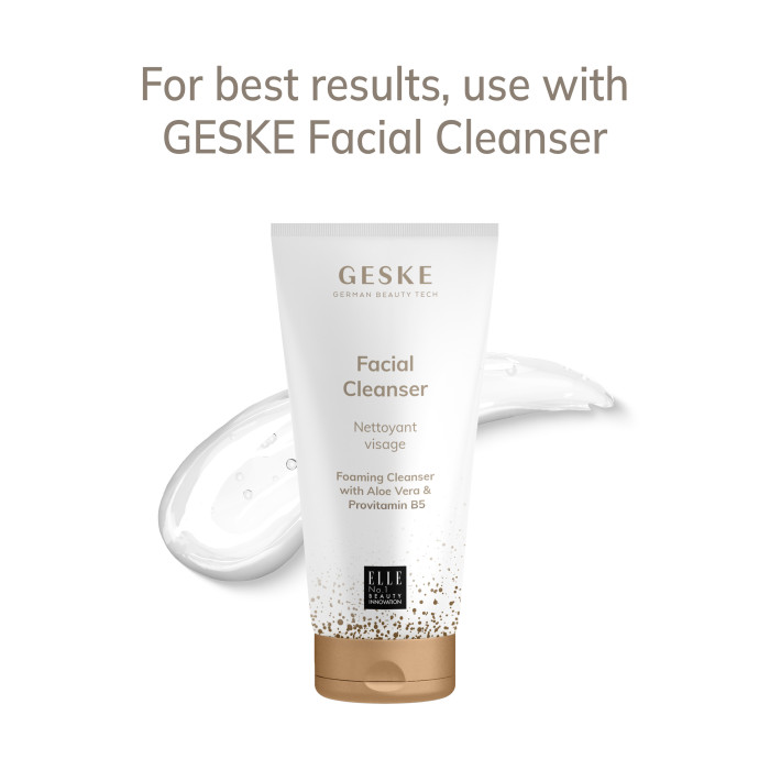 Антивіковий LED-випромінювач для відновлення шкіри обличчя GESKE Anti-Aging Skin Renewer 9в1, gray