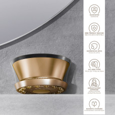 Антивіковий LED-випромінювач для відновлення шкіри обличчя GESKE Anti-Aging Skin Renewer 9в1, gray