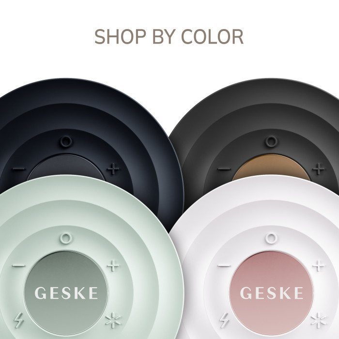 Антивіковий LED-випромінювач для відновлення шкіри обличчя GESKE Anti-Aging Skin Renewer 9в1 black