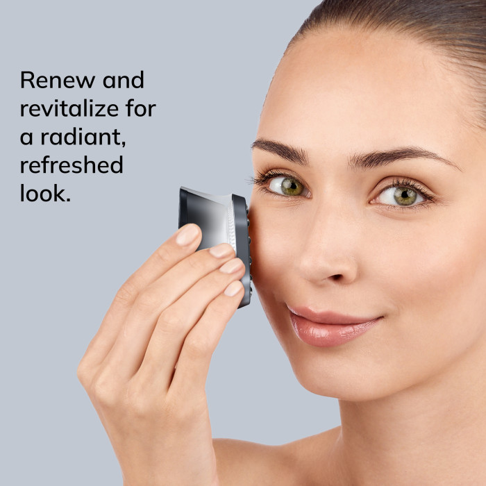 Антивіковий LED-випромінювач для відновлення шкіри обличчя GESKE Anti-Aging Skin Renewer 9в1 black