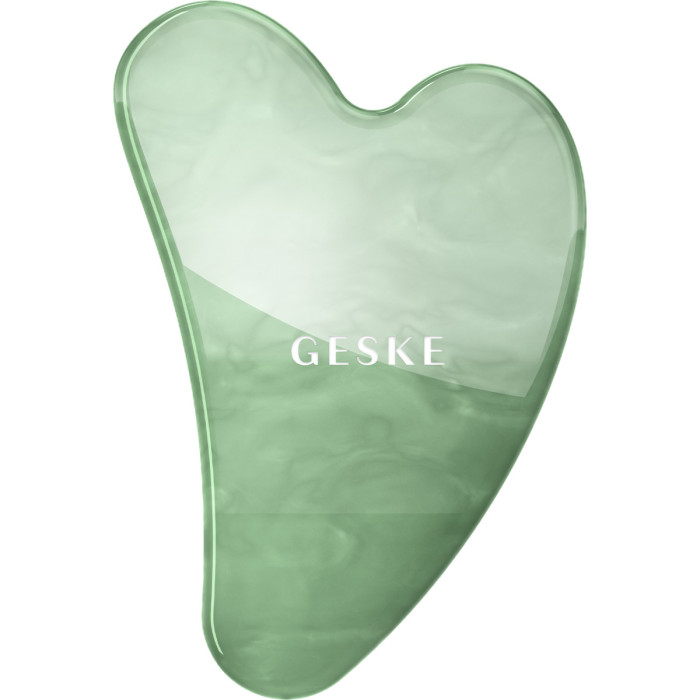 Нефритовий масажер-скребок гуаша GESKE SmartAppGuided Jade Gua Sha 5в1
