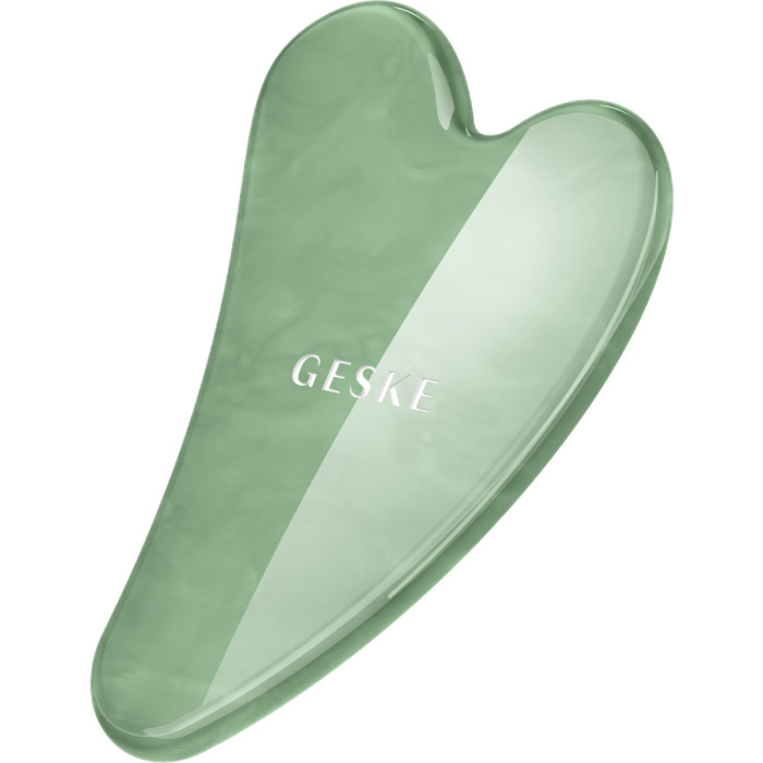 Нефритовий масажер-скребок гуаша GESKE SmartAppGuided Jade Gua Sha 5в1