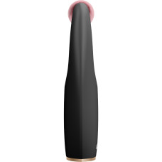 Ролер-масажер для обличчя з рожевим кварцом GESKE SmartAppGuided Rose Quartz Roller 5in1 gray
