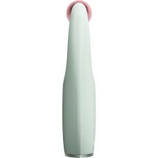 Ролер-масажер для обличчя з рожевим кварцом GESKE SmartAppGuided Rose Quartz Roller 5in1 green