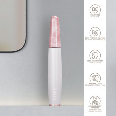 Ручка-масажер для обличчя з рожевим кварцом GESKE SmartAppGuided Rose Quartz & Depuffing Pen 6in1 starlight