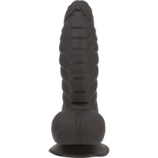 Фалоімітатор ADDICTION Ben 7" Dildo With Balls Black, віброкуля в подарунок