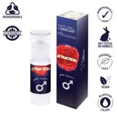 Розпродаж!!! Змазка MAI Attraction for Him (50 мл) з феромонами для нього (термін 09.2026)