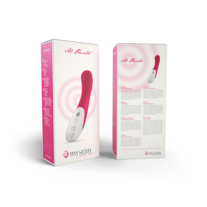 Вібратор Mystim Al Punto Pink
