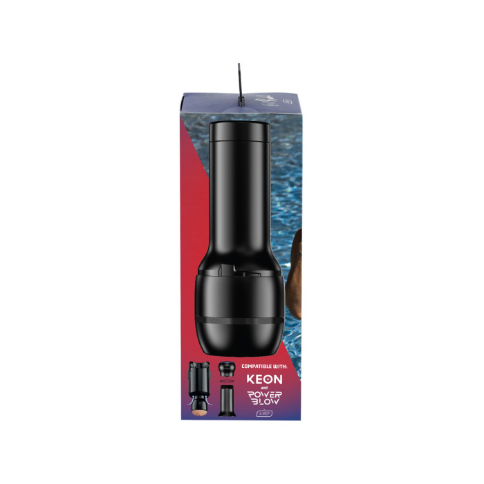 Мастурбатор Kiiroo Feel Rachel Starr PBC, сумісний з PowerBlow та Keon