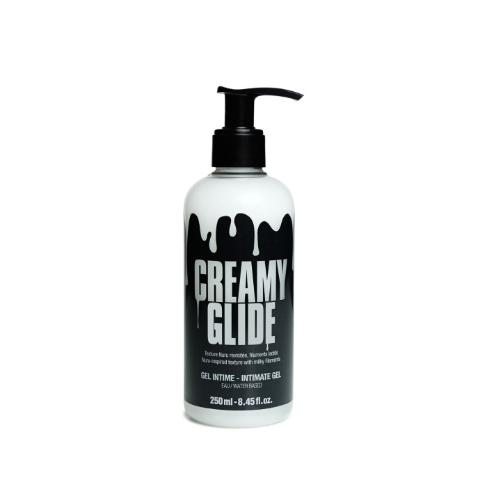 Лубрикант, що імітує сперму Creamy Glide (250 мл) на водній основі, 95 % натуральних інгредієнтів