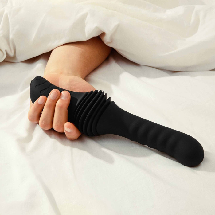 Пульсатор з вібрацією Dorcel Deep Orgasm, 2 незалежні мотори, підігрів до 41 °C, пульт ДК