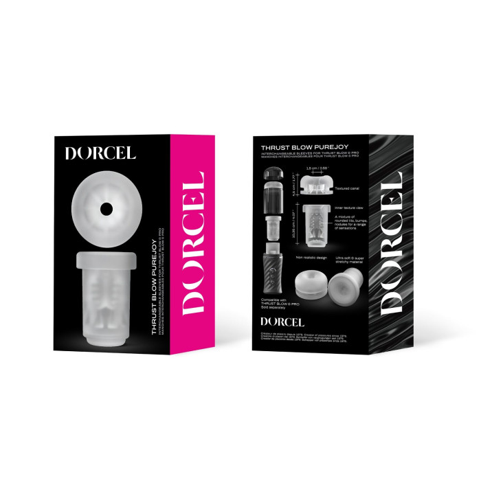 Рукав для мастурбатора Dorcel THRUST BLOW PUREJOY, нейтральний вхід