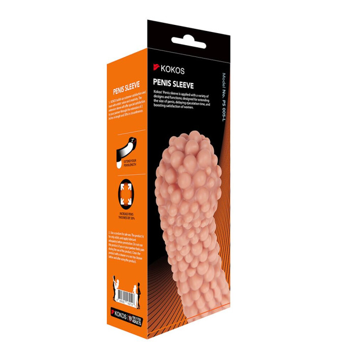 Насадка на член Kokos Penis Sleeve PS 005 L
