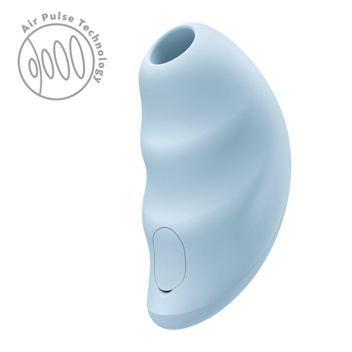 Вакуумний стимулятор Fun Factory Intense Sky Blue, 11 режимів роботи, перезаряджуваний