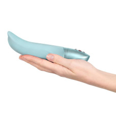 Вібратор для точки G Fun Factory Diva Dolphin Ice Blue, 10 режимів роботи, на батарейках
