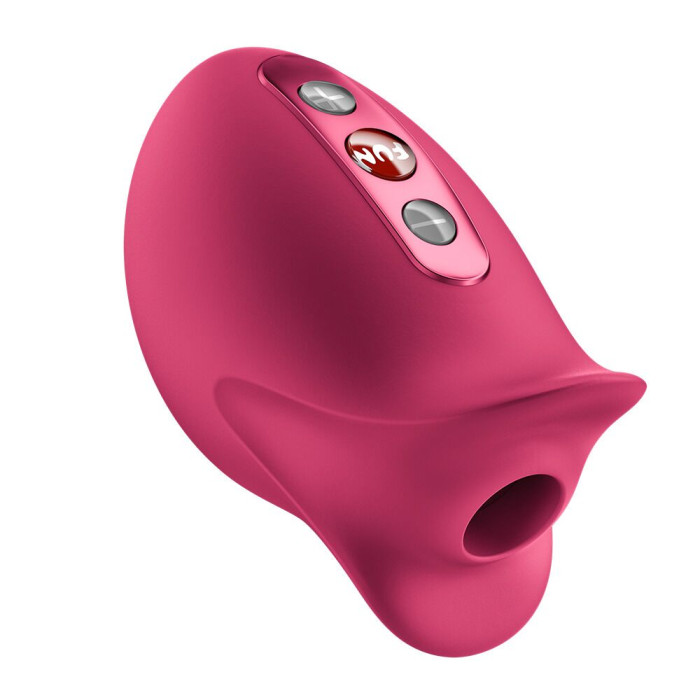 Вакуумний стимулятор Fun Factory Belle Raspberry, 11 режимів роботи, перезаряджуваний