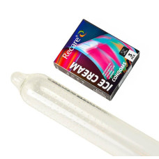 Презервативи Holographic Recare Ice Cream Big Dotted Condoms 3 шт, з пухирцями, аромат: морозиво