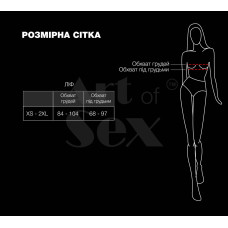 Ліф з перлин Art of Sex - Jasmine, колір білий, розмір XS-2XL