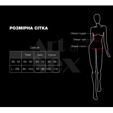 Лаковане сукня на шнурівці Art of Sex - Demi, колір чорний з ефектом голограми, L-2XL