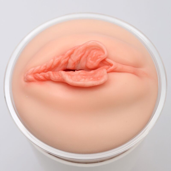 Мастурбатор-вагіна Naked Factory Cup Sleeve V–4, наскрізний