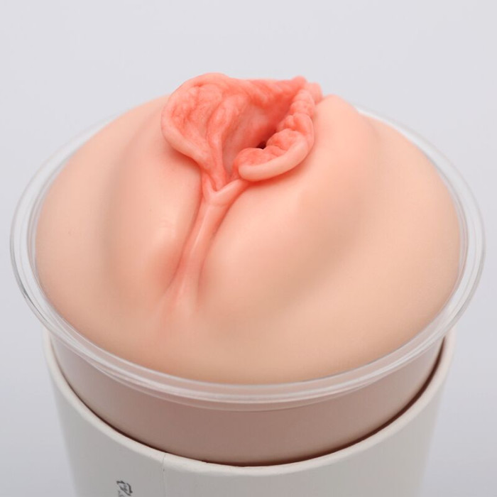 Мастурбатор-вагіна Naked Factory Cup Sleeve V–4, наскрізний