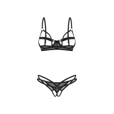 Комплект Obsessive Euridia 2-pcs crotchless set XS/S