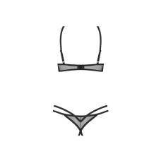 Комплект Obsessive Euridia 2-pcs crotchless set XL/2XL