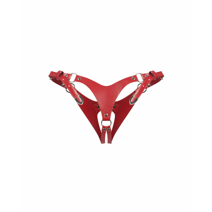 Трусики Obsessive Inferro crotchless thong S/M/L