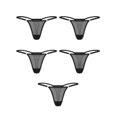 Набір трусиків Obsessive Violami 5-pack thong S/M
