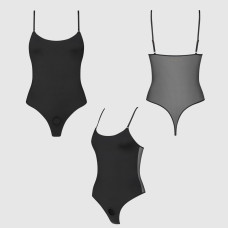 Боді з фіксацією дилдо Strap-On-Me Harness Body Signature – L – Black