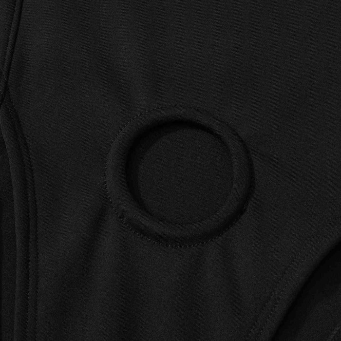 Трусики-бразиліана з фіксацією дилдо Strap-On-Me Harness Lingerie Idole – M – Black, високі