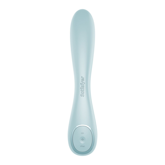 Вібратор Satisfyer G-Spot Wave 2 Ice Blue, імітує доторкання пальця