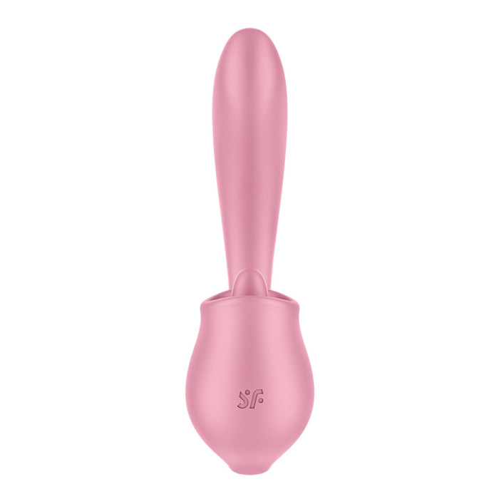 Вагінально-кліторальний вібратор Satisfyer Tongue Genius з язичком