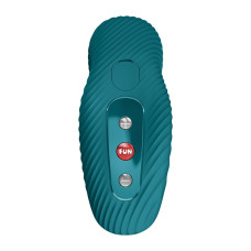 Накладний вібратор Fun Factory LAYA III Bottle Green, ефект постукування пальцем