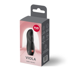 Віброкуля Fun Factory Viola Black, 10 режимів, від батарейки ААА
