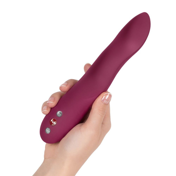 Пульсатор для точки G Fun Factory Stronic Wave Wine Red, 10 режимів, дуже тихий