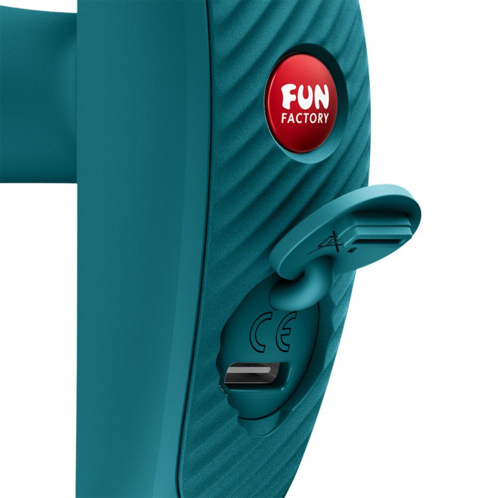 Анальна пробка з вібрацією Fun Factory Bootie Vibe Bottle Green, 12 режимів
